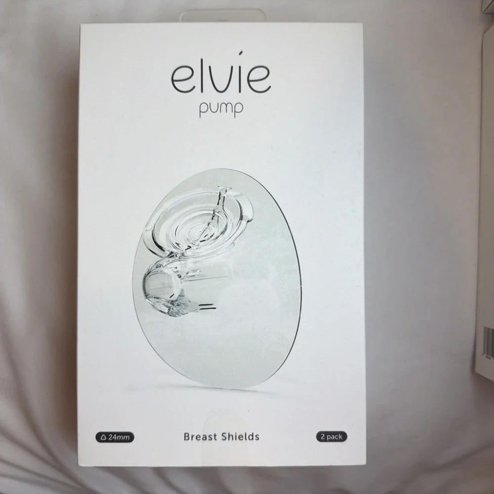Elvie Pump Breast Shields 2 pack - 24mm Brand New